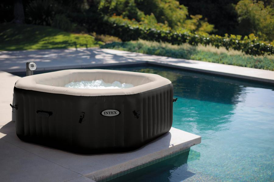 Бассейн СПА "Jet and Bubble Deluxe"795л,восьмигр.,гидро-аэромасса(180смx180смx71см) 1шт/упак 28458УЦ